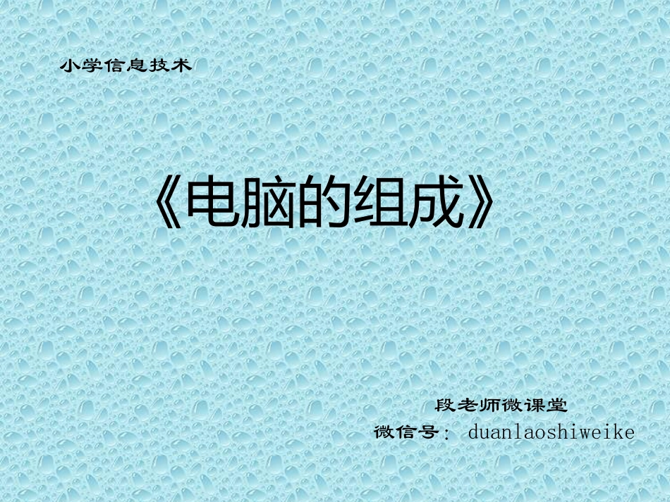 电脑城前细观察_第1页