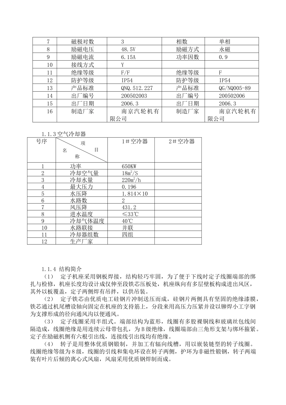 氧化铝电厂电气设备检修规程详述_第3页