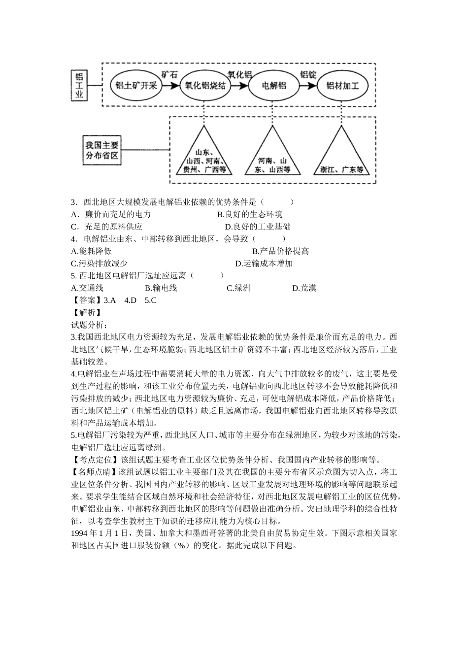 2015年海南单科地理高考真题_第2页