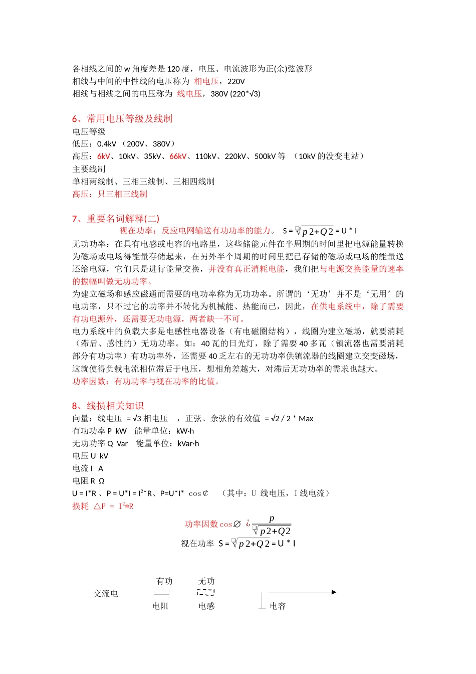 农网电力基础知识_第2页