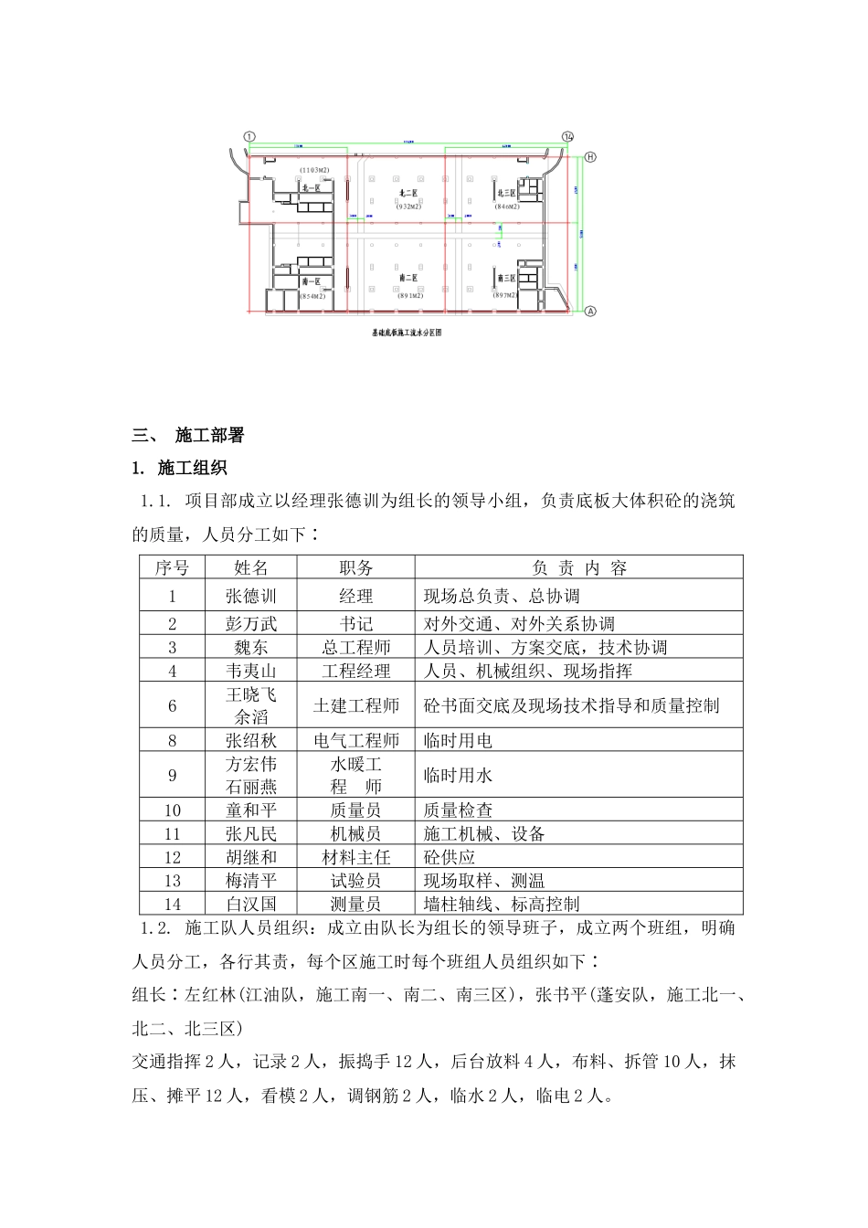 北京市通信公司综合业务楼工程大体积砼施工组织设计方案_第2页