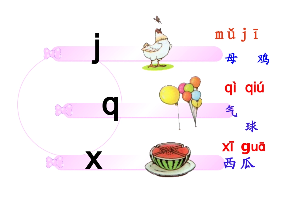 汉语拼音第二课时_第3页