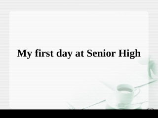 外研版高中英语必修一module1课件