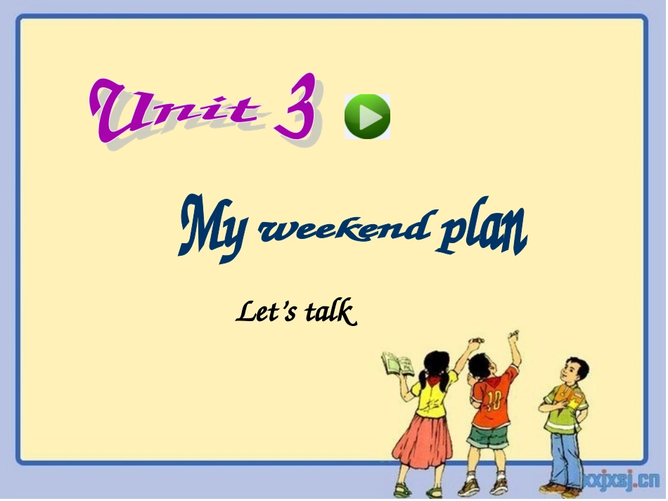 新版pep六年级英语上册_Unit3_My_weekend_plan__A_Let's_talk课件_第1页