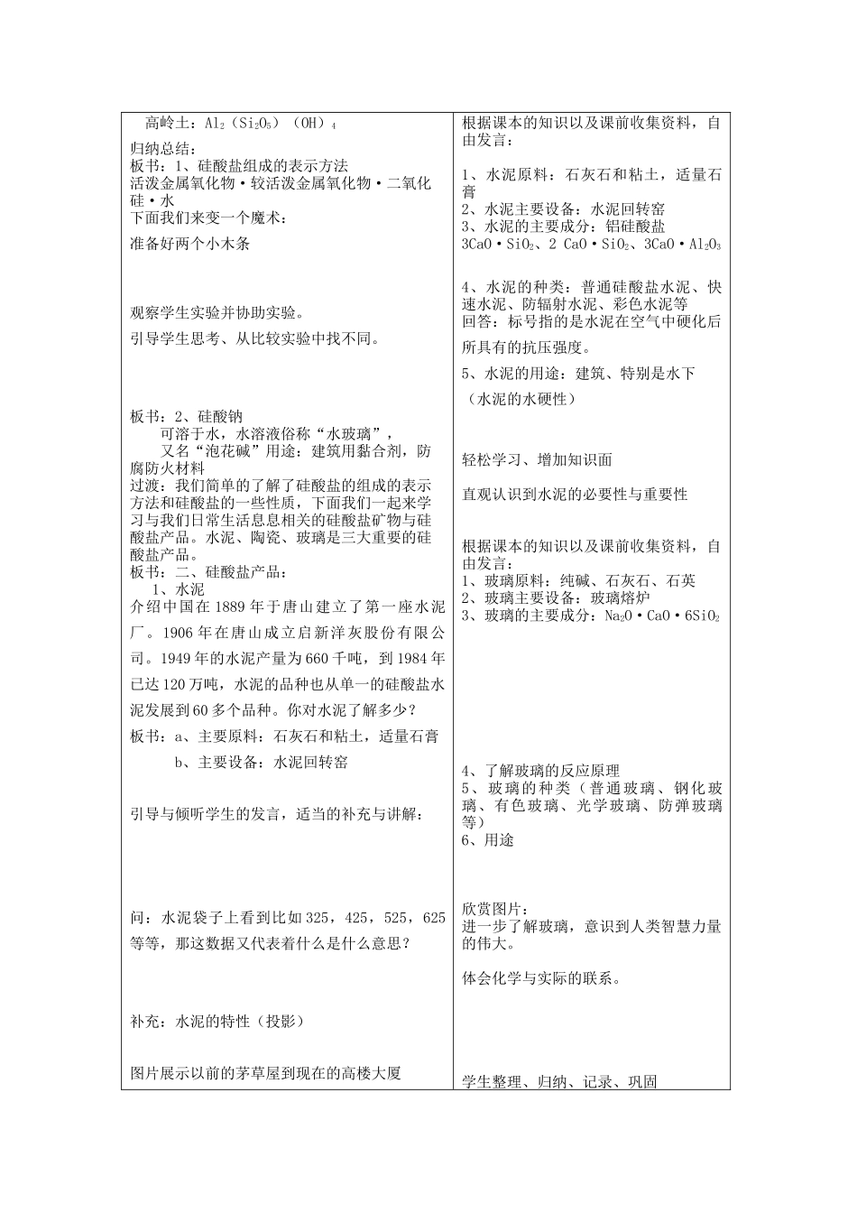 硅酸盐矿物和硅酸盐产品_第3页