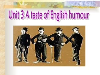 必修4英语卓别林