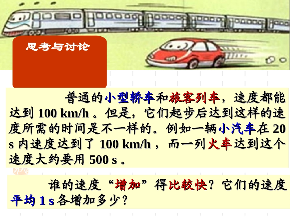 《速度变化快慢的描述──加速度》课件7(34张PPT)(人教版必修1)_第3页