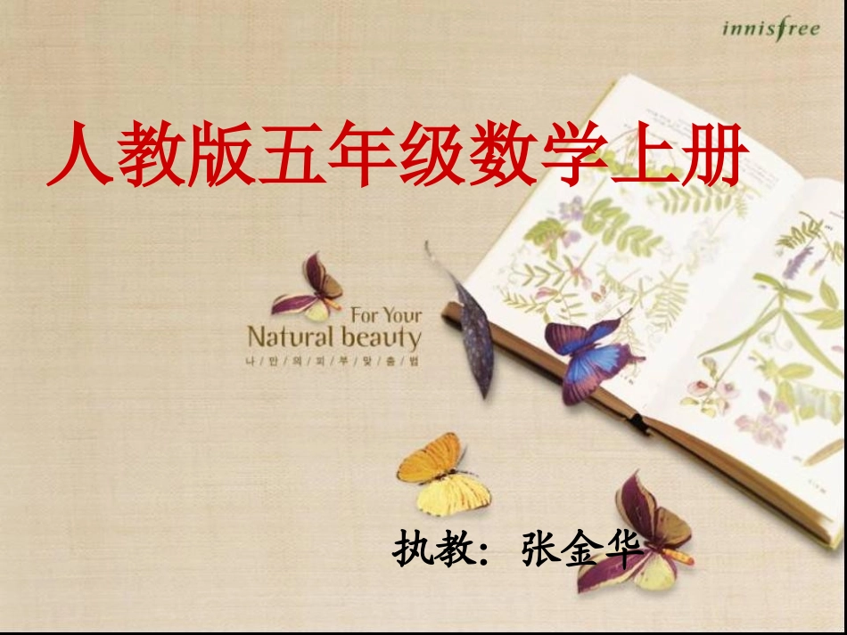 用字母表示数（张）_第1页