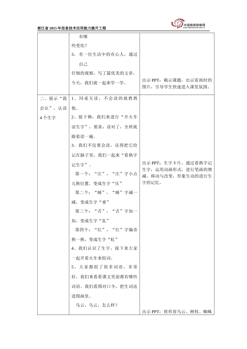 《雷雨》教学设计施佳炼_第2页