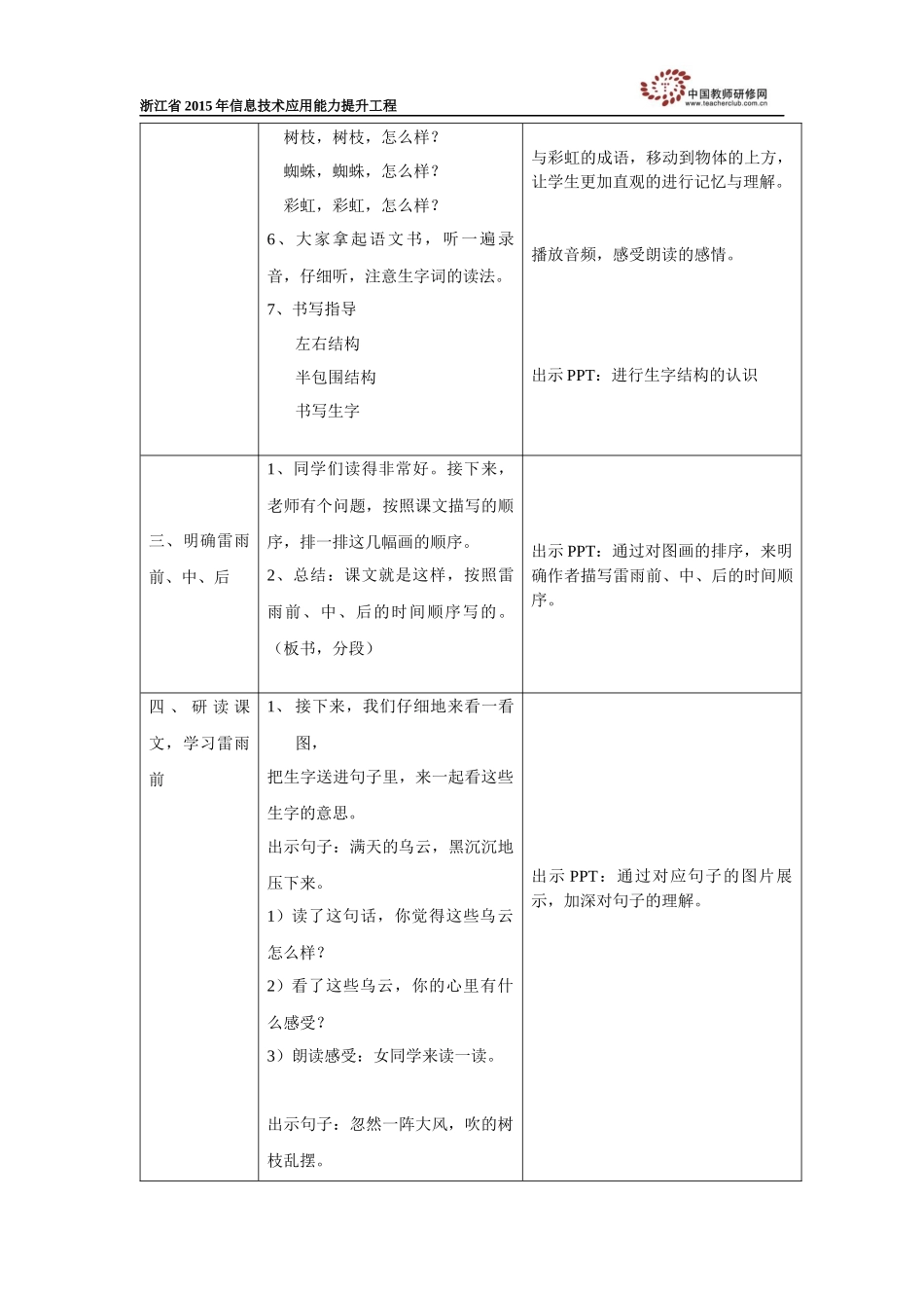 《雷雨》教学设计施佳炼_第3页