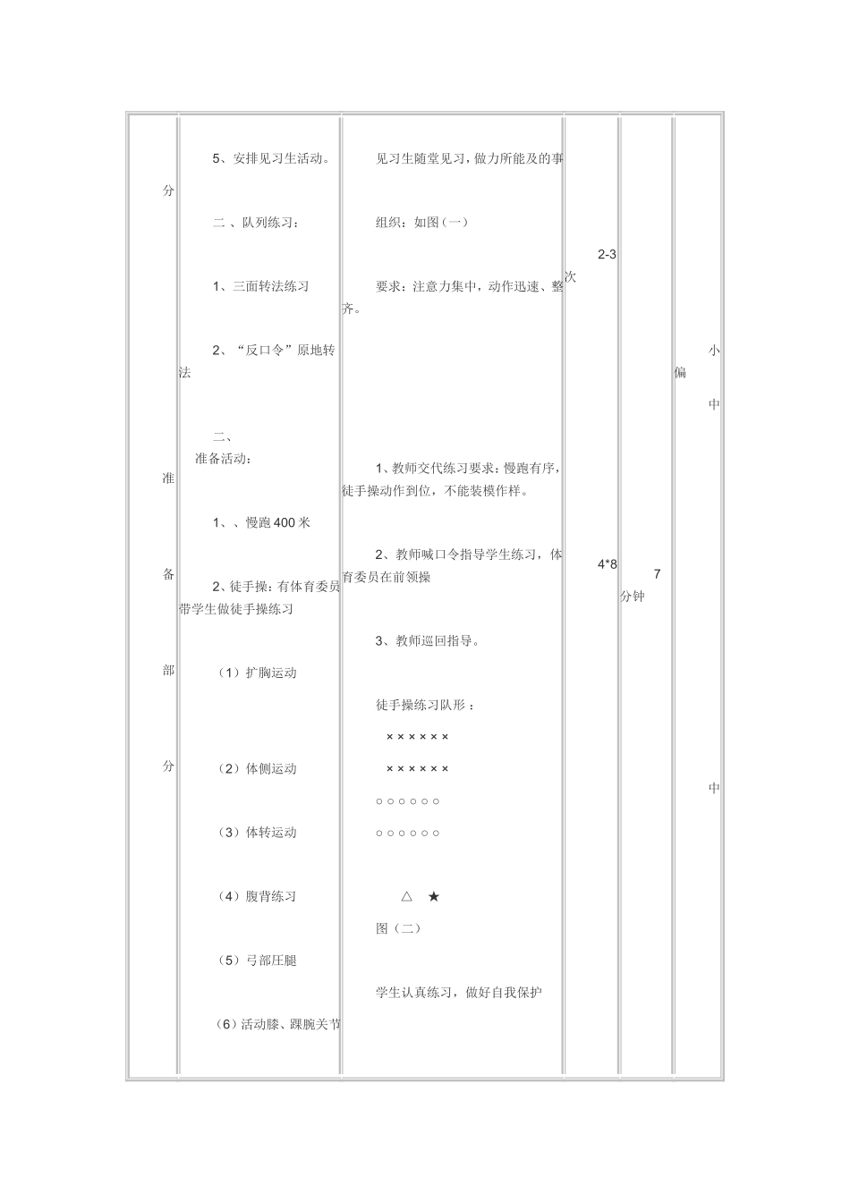 初二体育课公开课教案蹲踞式跳远_第2页