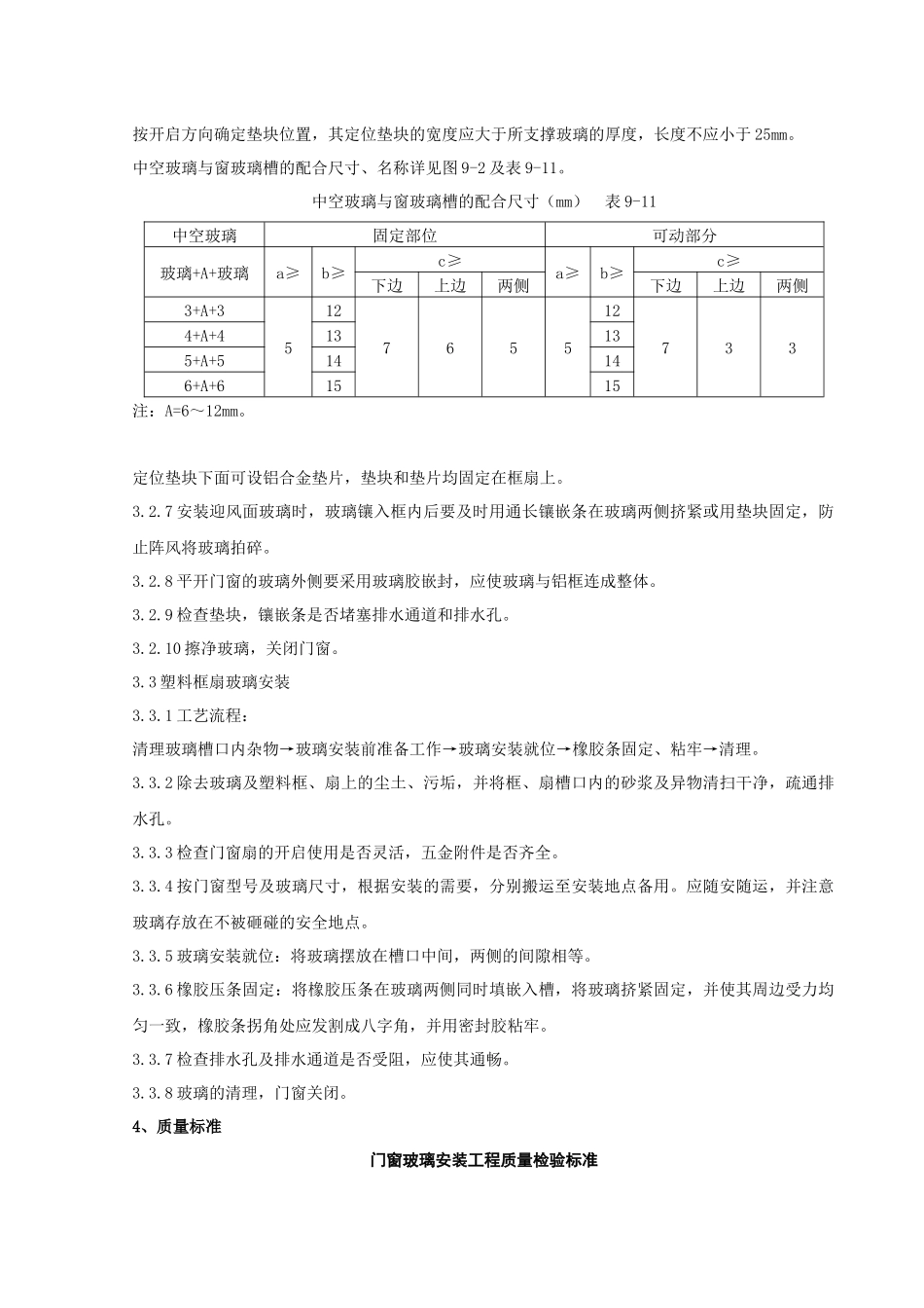 08   铝合金框、扇及塑料框、扇玻璃安装分项工程质量管理_第3页
