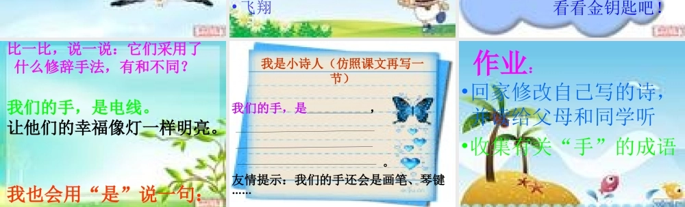 我们的手课课件