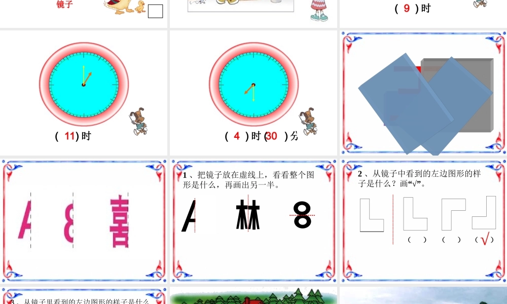 《镜子中的数学》