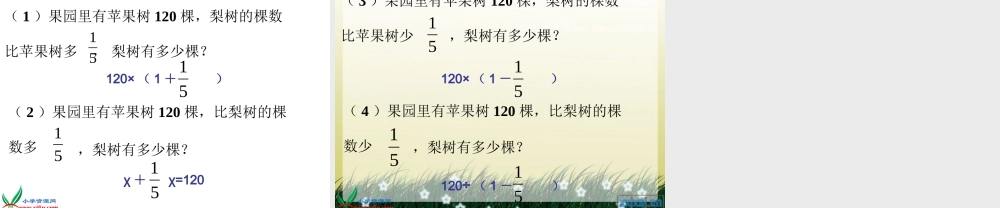 分数应用题复习