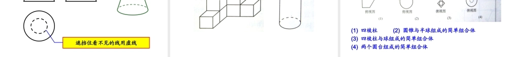 空间几何体的三视图和直观图完整课件修改版
