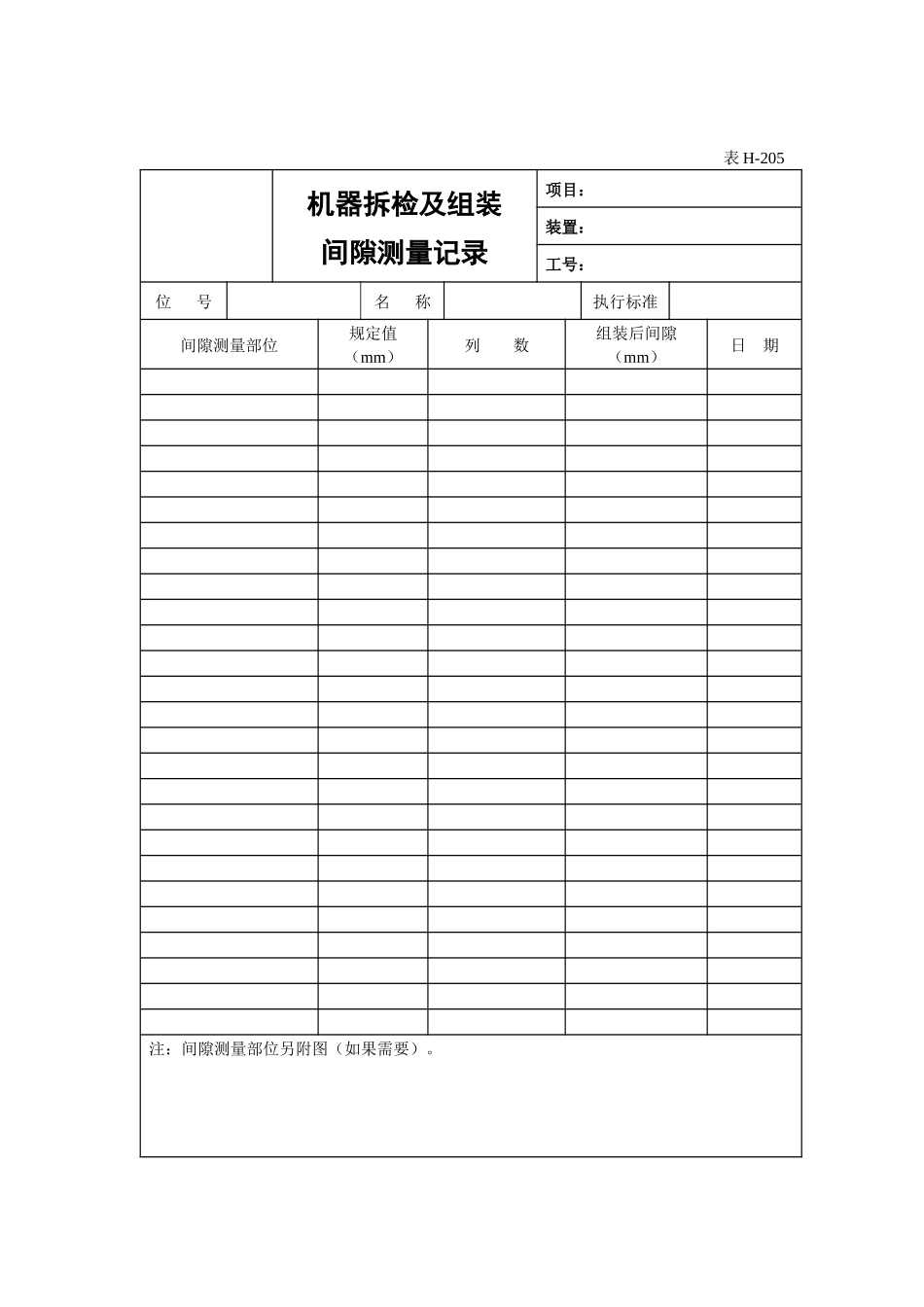 化工设备安装交工资料表格[1]_第3页