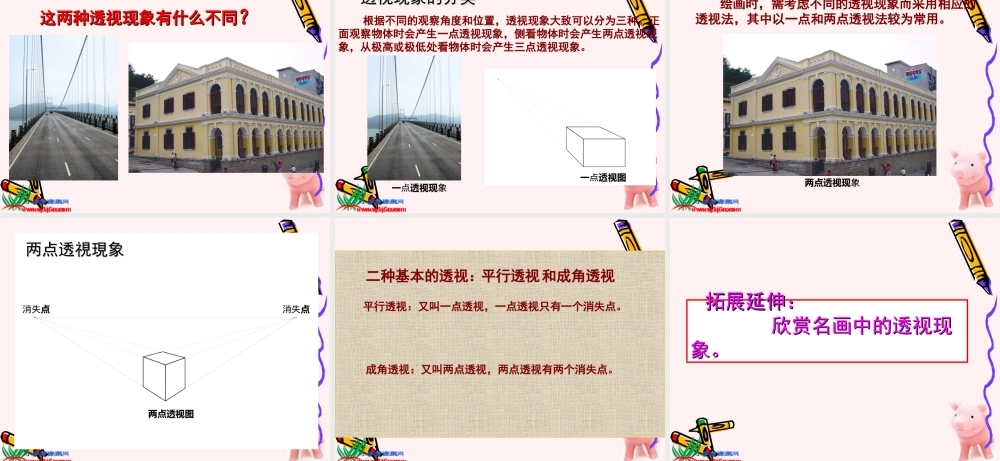 绘画中的透视现象