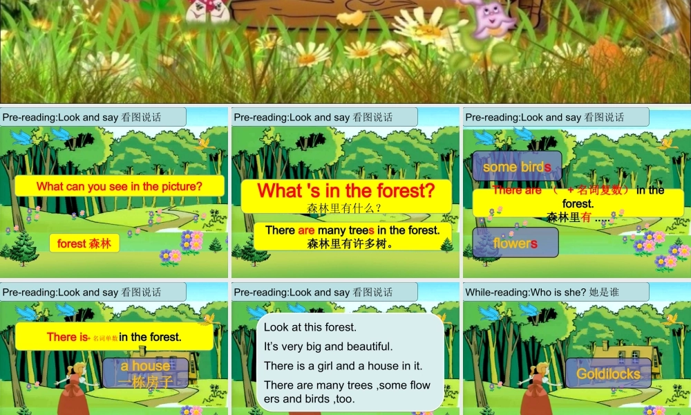 小女孩和三只熊(storytime)