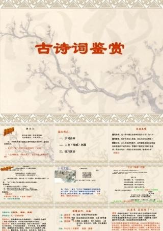 《古代诗词曲阅读》课件1