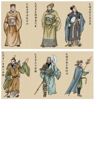 梁山好汉108将绝版图