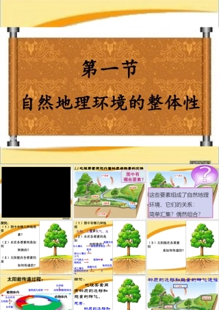《自然地理环境的整体性》