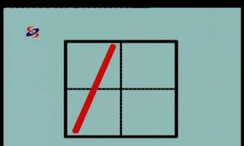 数字1——10的书写