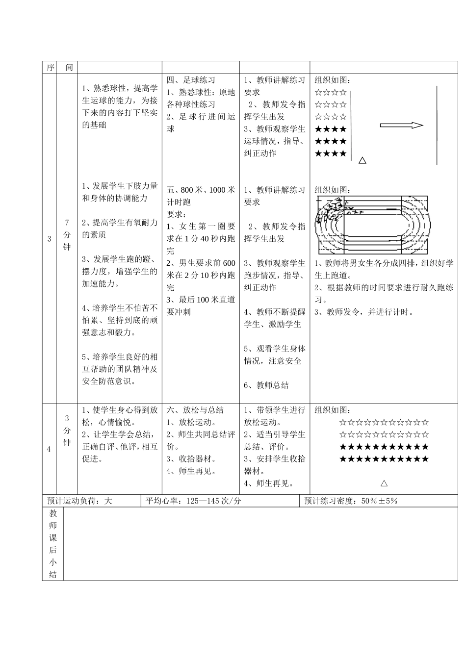 《初三体育课教案》_第3页