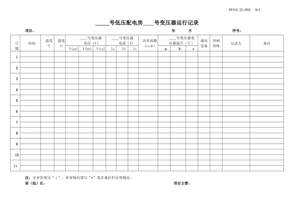 物业工程表格（DOC37页）_第2页
