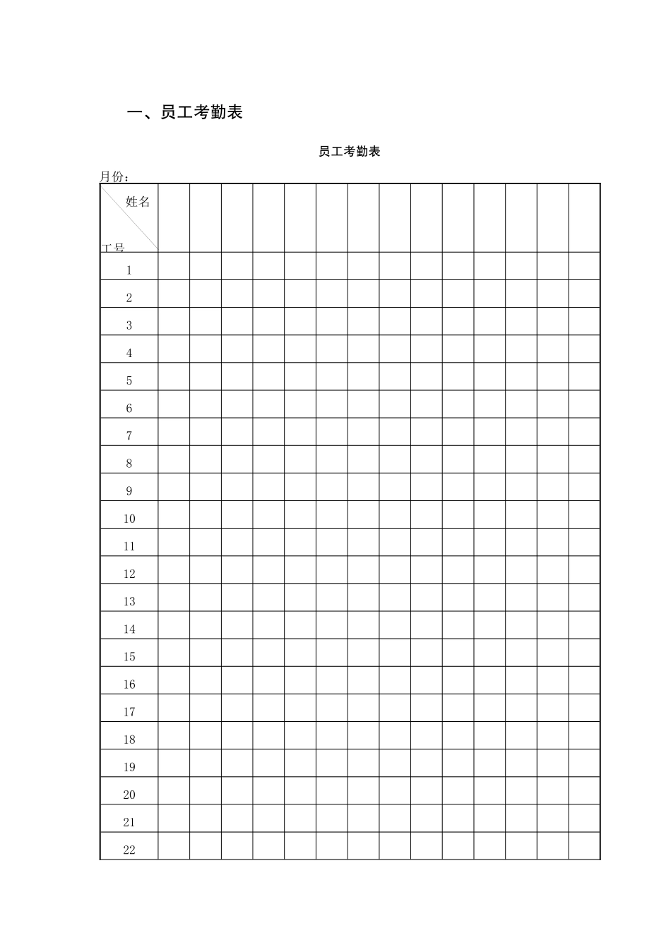 物业公司行政管理表格_第2页