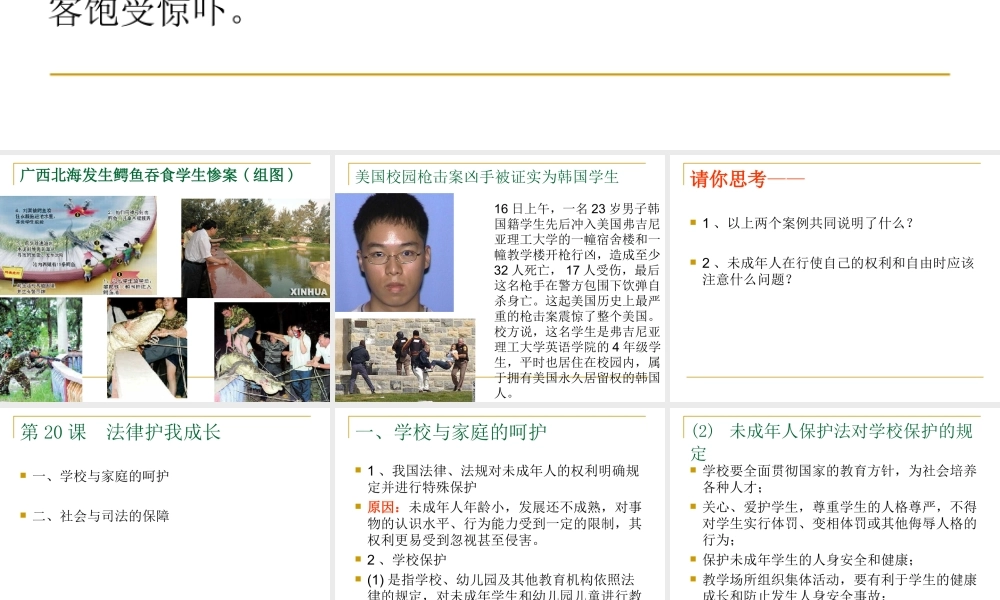 法律保护我成长1