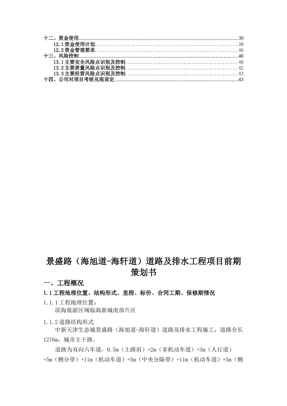 道路及排水工程项目前期策划书_第3页