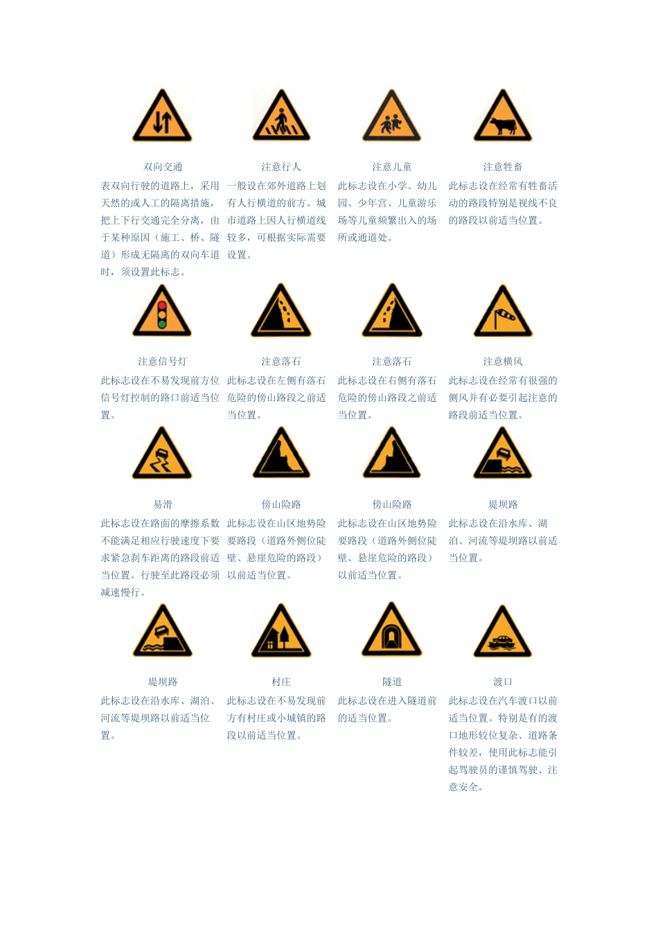交通警告标志36246772_第2页