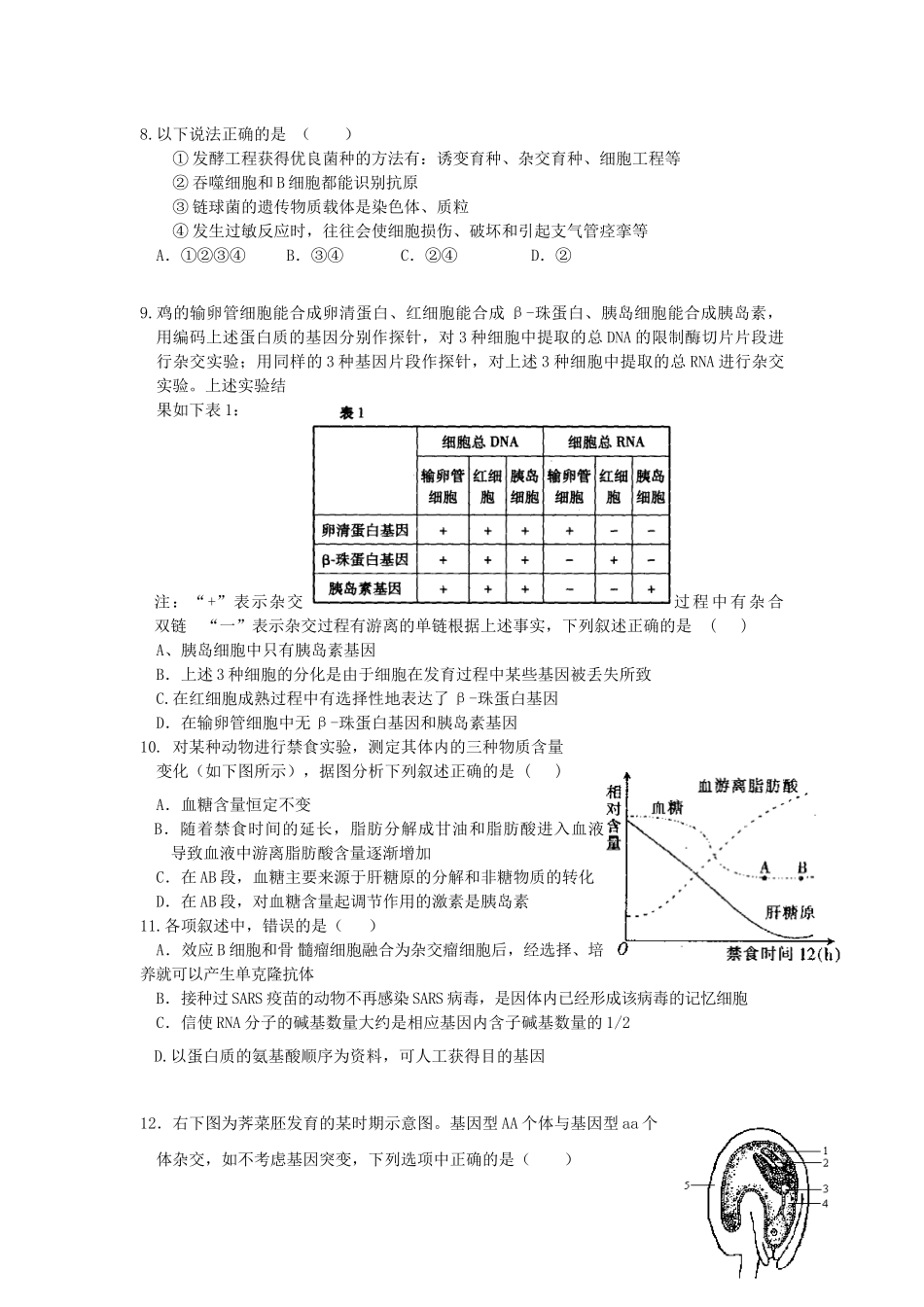 生物试题6265863524_第2页