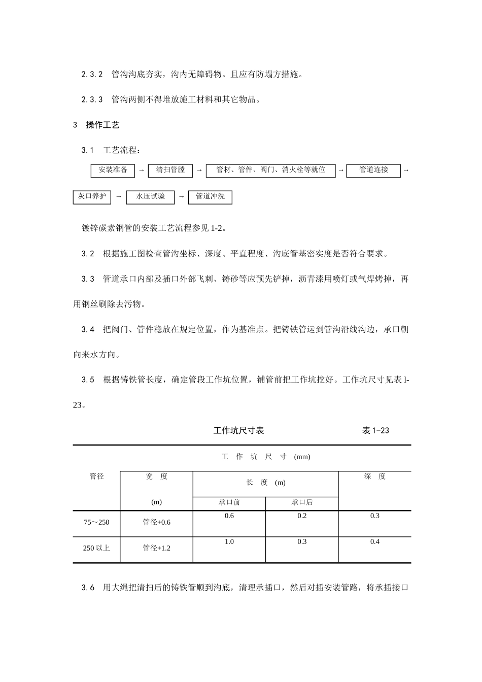 012室外给水管道及设备安装工艺_第2页