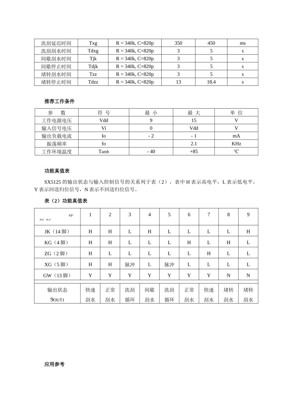 SX5125智能型汽车雨刮电路_第3页