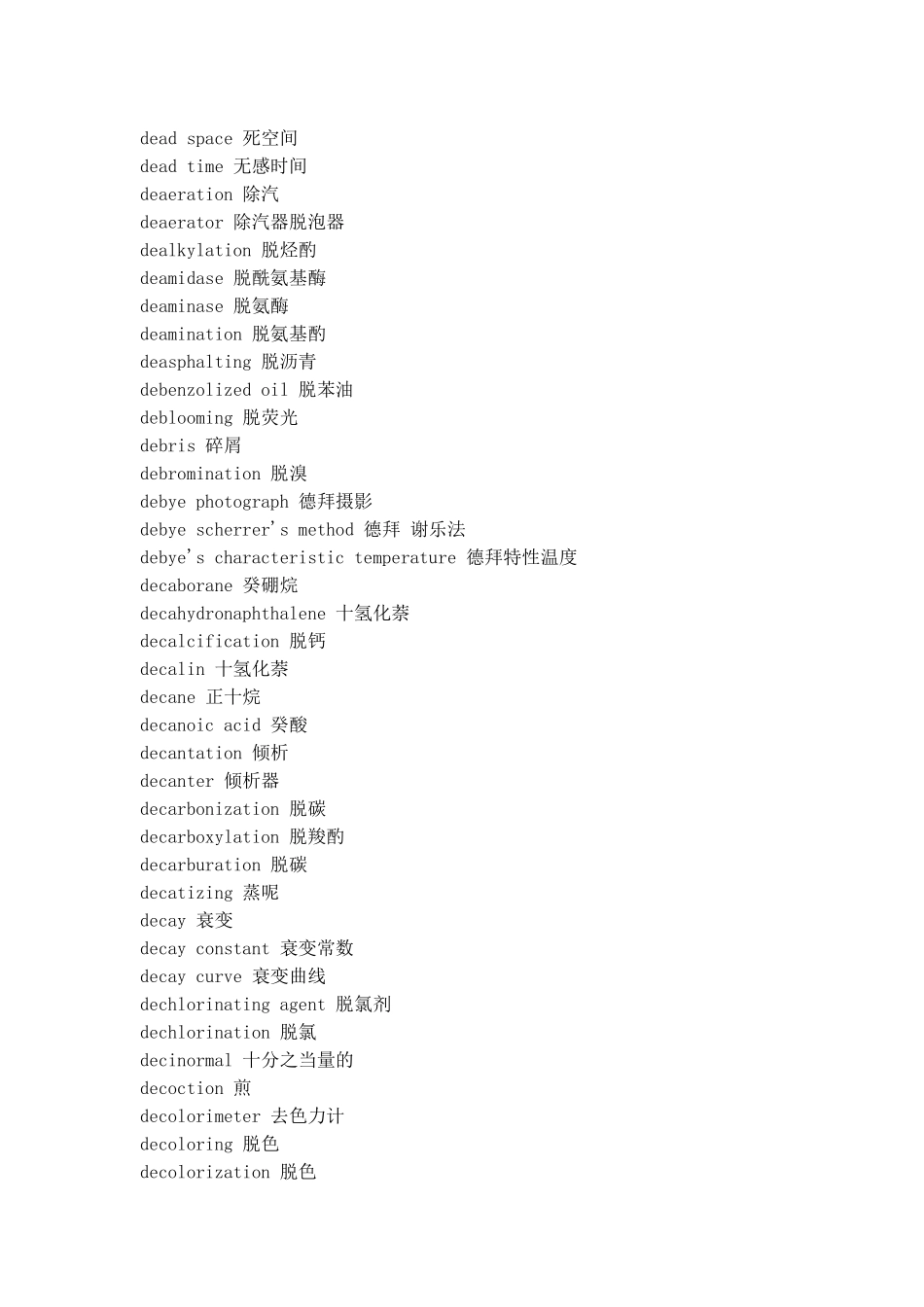 化学及化工专业英语词汇_第2页