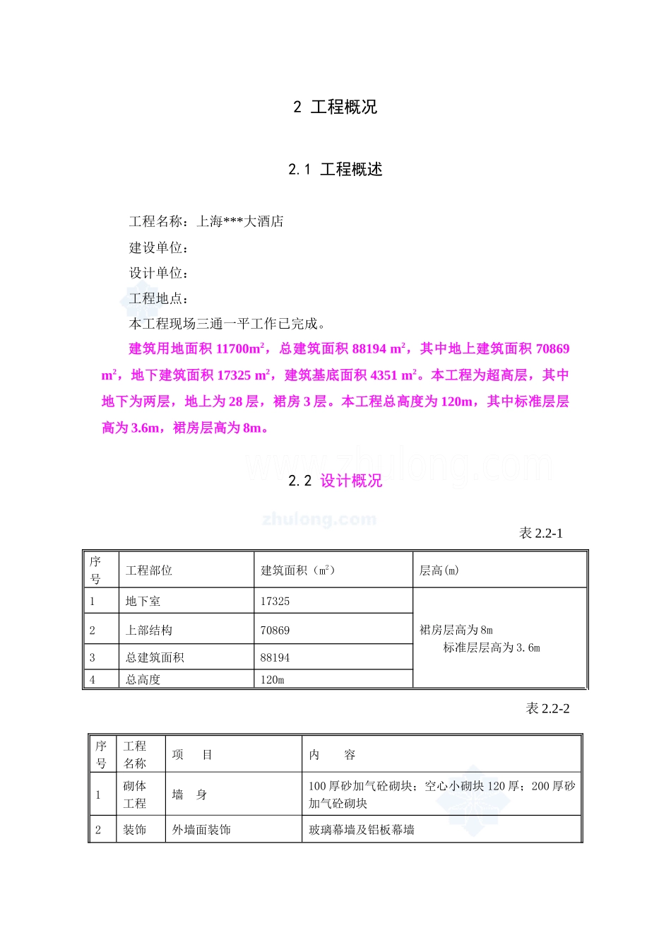 [上海]酒店工程施工组织设计(鲁班奖、白玉兰奖)_第3页