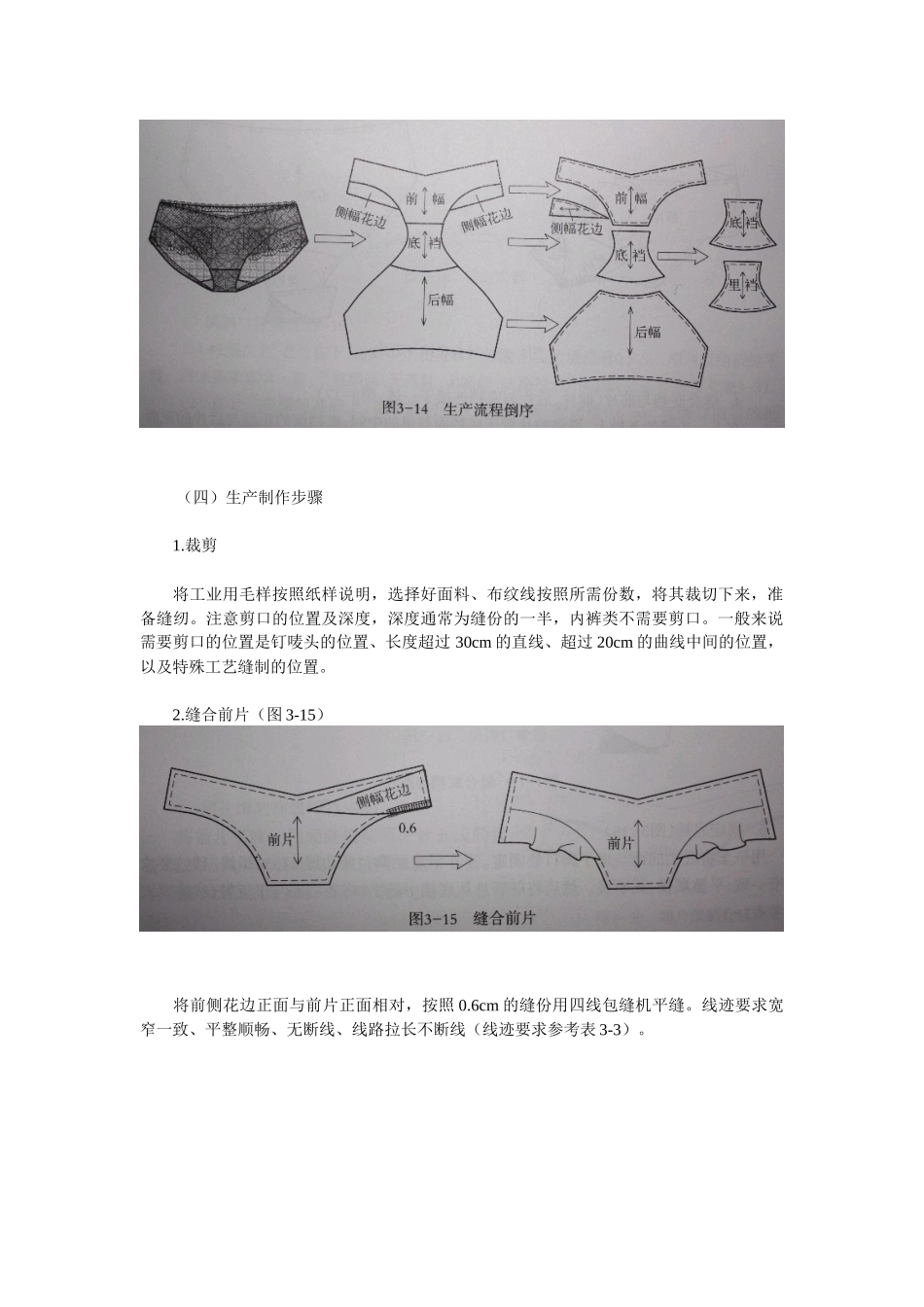 内衣生产工艺设计_第3页