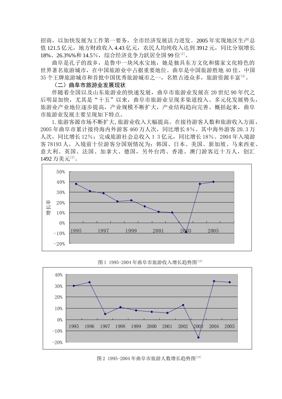 曲阜市旅游业发展现状分析及对策探讨_第2页