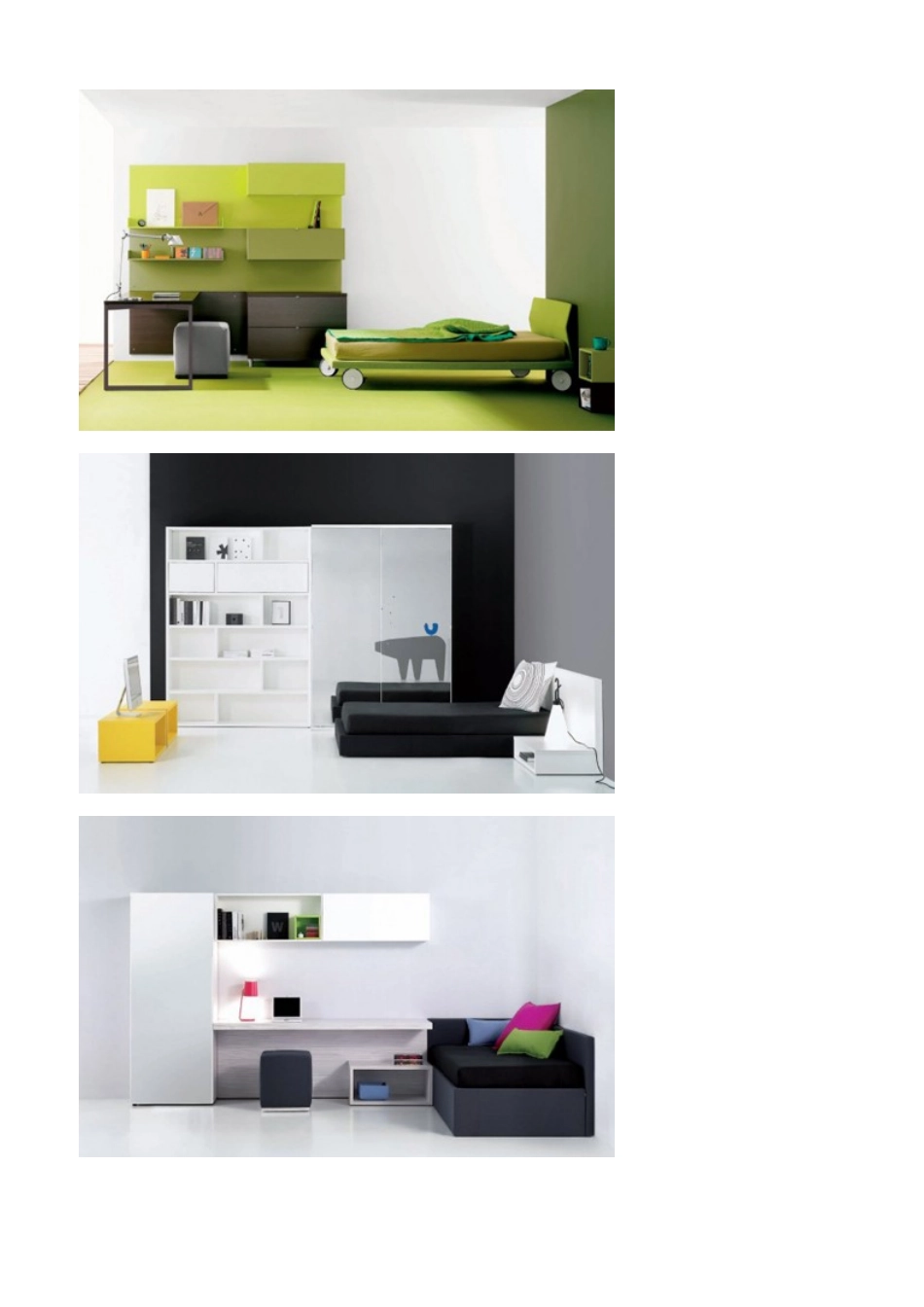 创意家具 节约空间设计 壁床 隐形床(附图)_第2页