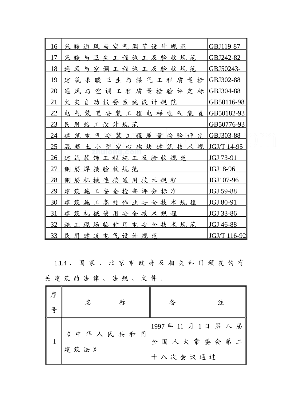 【施工组织方案】北京某住宅小区工程施工组织设计_第3页