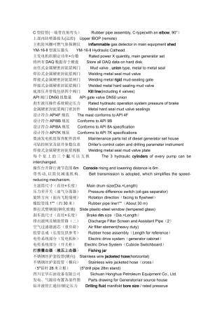 石油机械词汇大全（DOC128页）