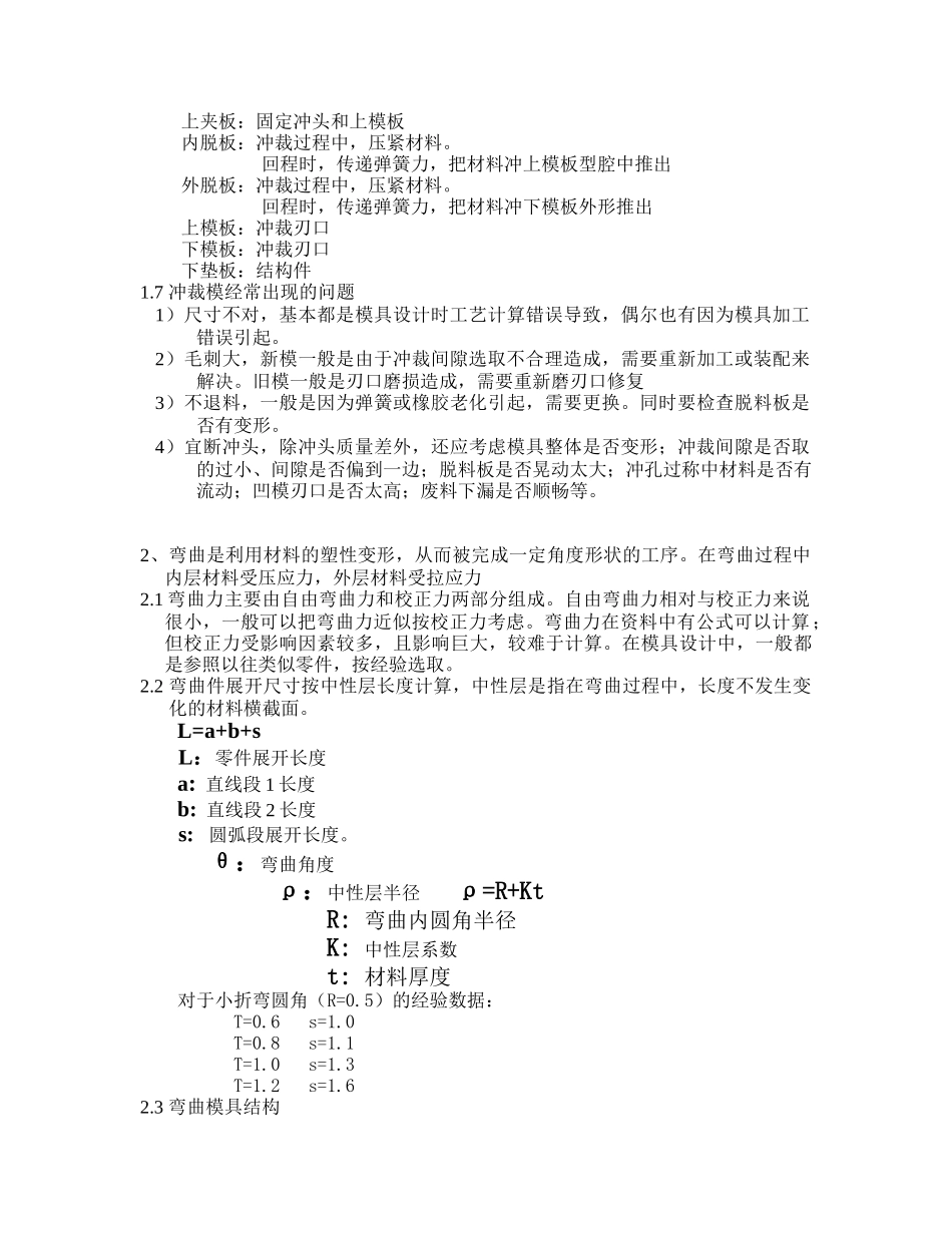 钣金工艺与模具设计专项培训_第3页