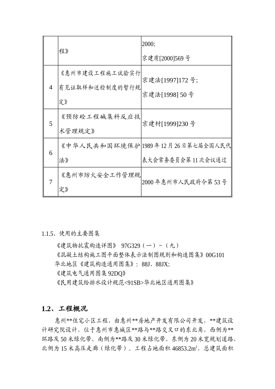 某住宅小区工程施工组织设计范本(DOC 188页)_第3页