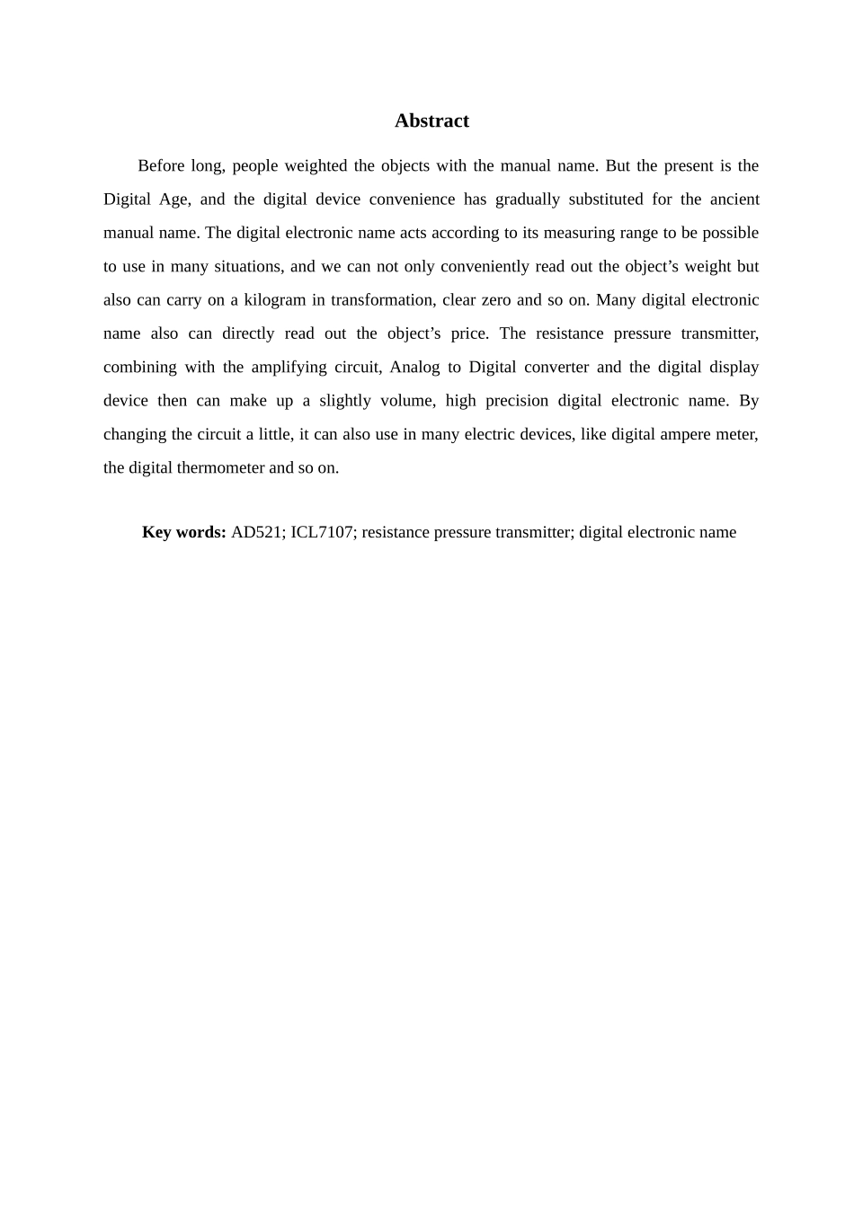 简易数字电子称系统设计_第3页