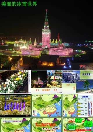 南北气温差异课件