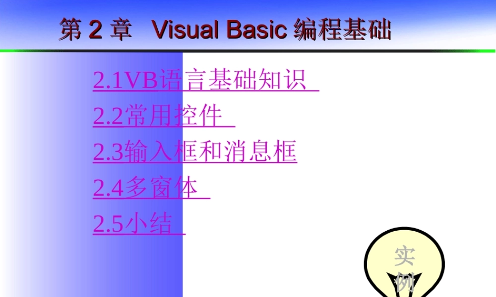 除法运算（VB）