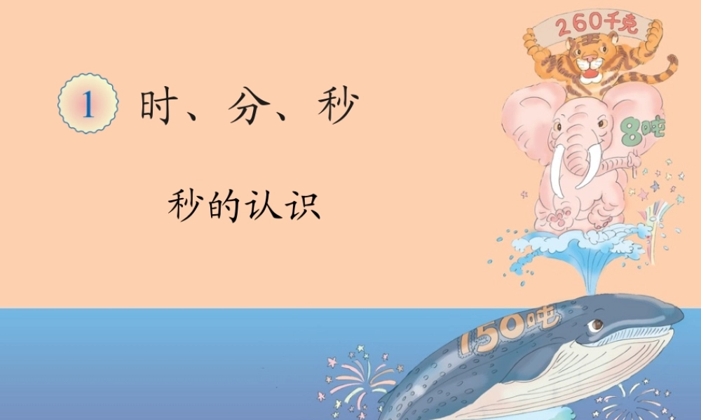 秒的认识 (5)