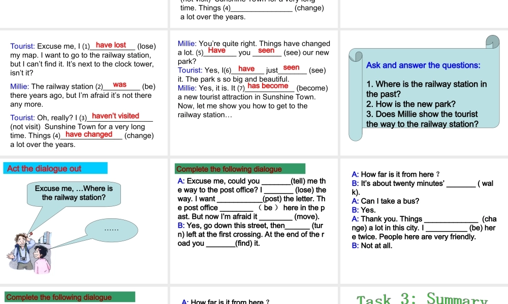 牛津8BUnit1Checkout课件